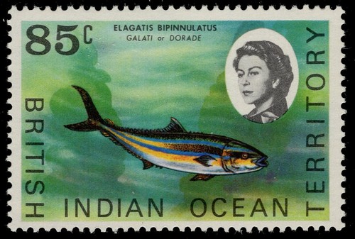 British indian ocean - indian, (sg27)