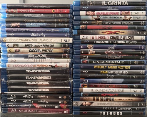Lotto blu ray nuovi - 48,