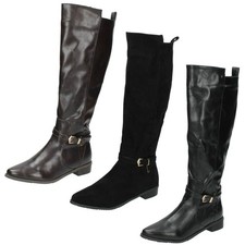 Donna Spot On Sintetico Zip Al