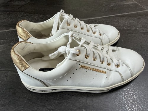 Dolce gabbana leather sneakers - dolce,