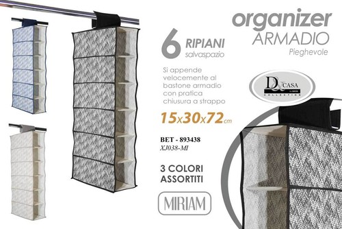 Organizer armadio bastone - organizer,