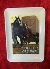 CAMPARI VINTAGE POSACENERE PORTACENERE PUBBLICITARIO BITTER CAMPARI  SPG MILANO