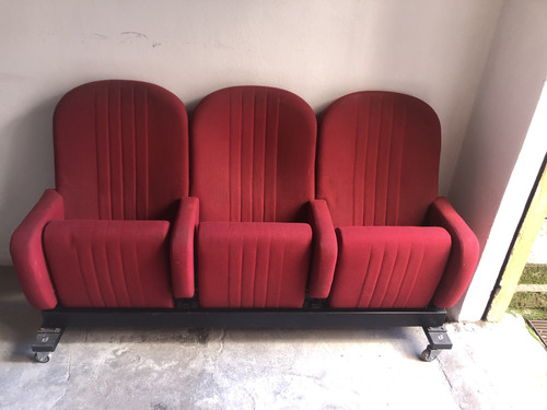 Poltrone cinema vintage - vintage, rosse
