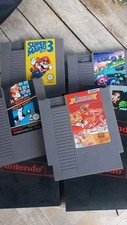 LOTTO 7 GIOCHI  NINTENDO NES - 8 BIT PAL A Italiano Super Mario Bros, Duck Hunt 
