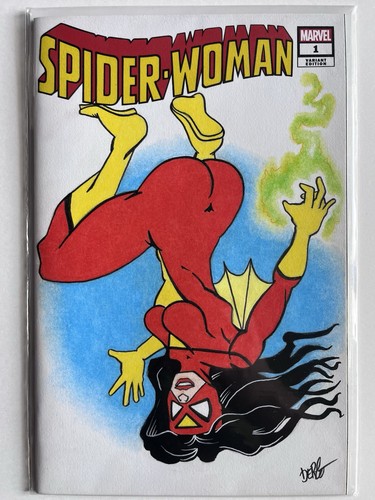 Spider woman copertina - spider-woman, #1