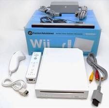 Nintendo Wii System Bundle Console Famiglia Giochi Super Mario Bambini GameCube Giochi