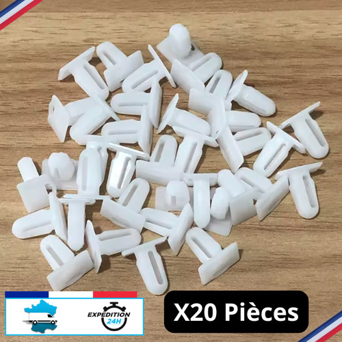 Clips fixation seuil porte - 20,