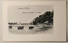 CARTOLINA MILITARE - CASSANO D'ADDA, MANOVRA DEI PONTIERI