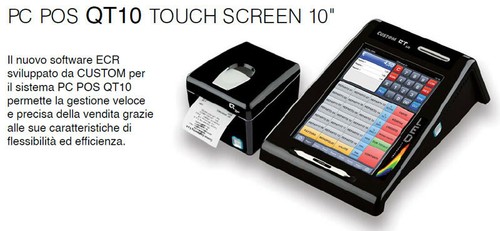 Cassa fiscale custom qt10 - fiscale,