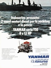 Motore marini Yanmar serie YSE/Proiettore Rollei A26. Advertising 1974
