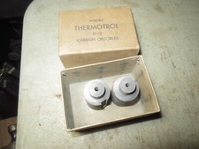 2 crogioli vintage Jelenko Thermotrol D-3 in carbonio per colata laboratorio odontotecnico