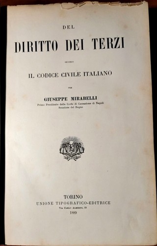 Del diritto dei terzi - diritto, di