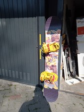 Snowboard Tavola 154cm  Con Attacchi 