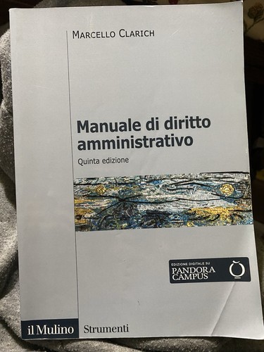 Marcello clarich manuale di - marcello,