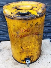Vintage Shell Oil Drum