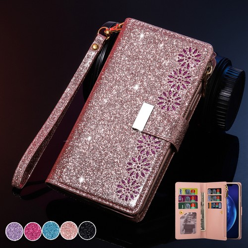 Portafoglio zip glitter - , flip