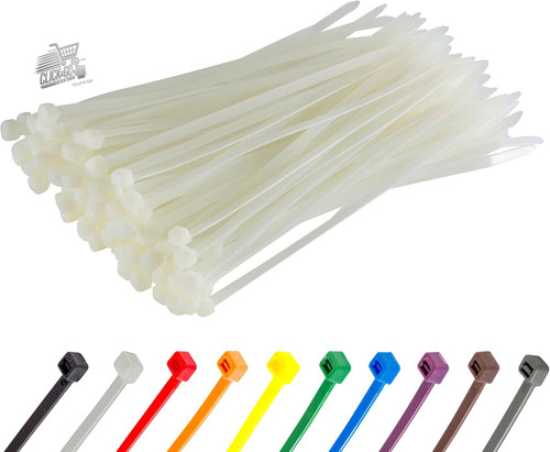 Fascette plastica bianche - fascette,