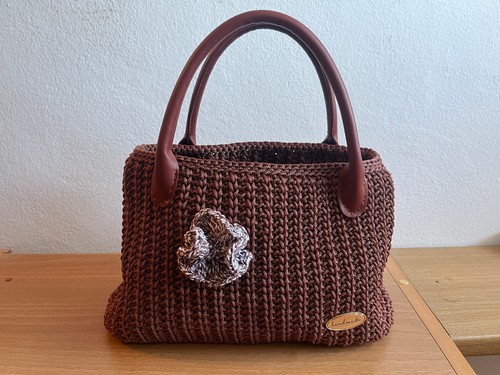 Borsa cordino fatta mano - cordino, a