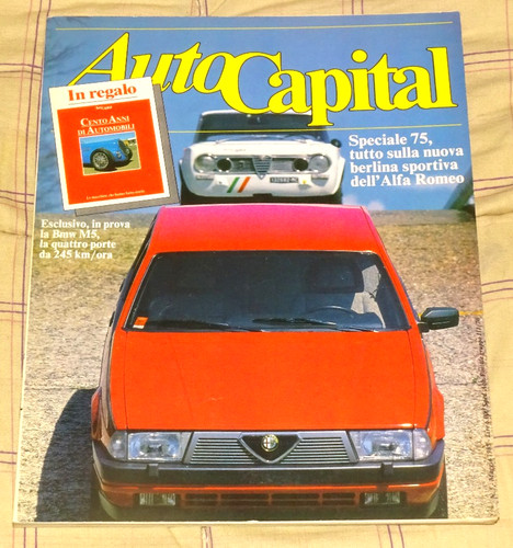 Autocapital maggio 1985 alfa - 1985,