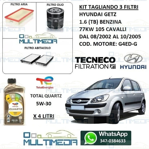 Kit tagliando filtri olio - kit,