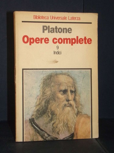 Platone opere complete - opere, ix-9