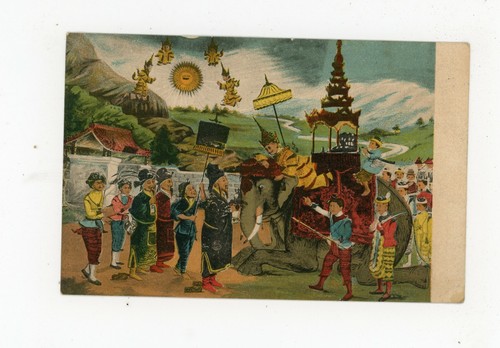 Cartolina la birmania - la,