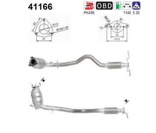 105 catalizzatore per - 105, cv