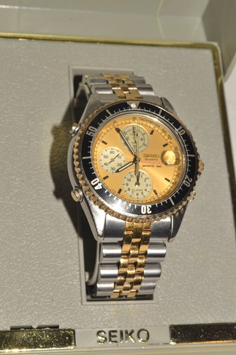 Vintage seiko quartz 7t42 - vintage,