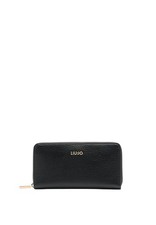 Liu women black wallet - black,