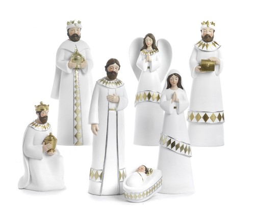 Set presepe stilizzato 7 - set,
