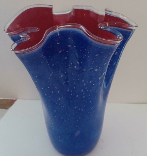 Vaso fazzoletto vetro di - vaso,