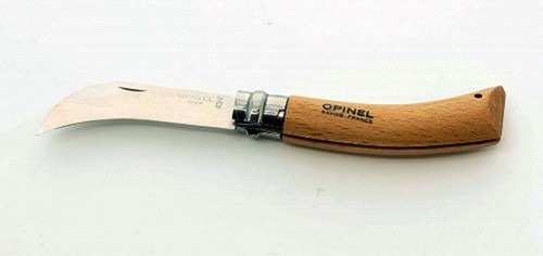 Roncola coltello manico legno