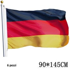Set 6 Pezzi Bandiera Germania