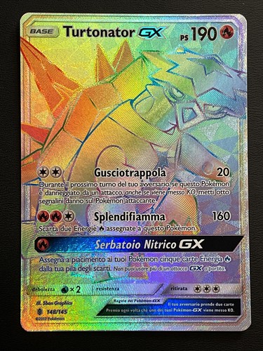 Turtonator 148 145 rara - gx, 148/145
