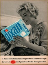 1961 Dixan Laundry Detergent