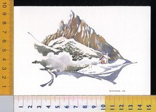 38871] BELLUNO - PASSO FALZAREGO _ ACQUARELLO DI GIANNETTO SCHNEIDER