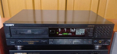 Sony cdp 228esd - sony, es
