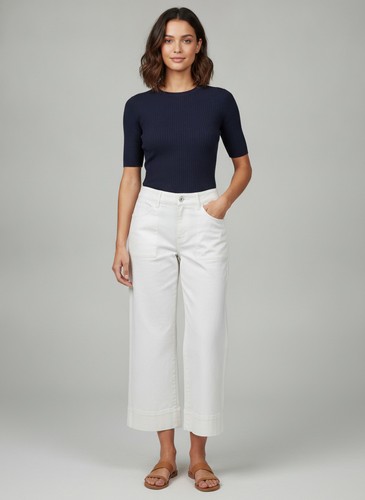 Pantalone cabi bianco gamba - cabi,