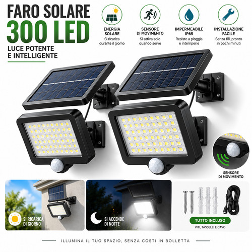 Faro solare led - faro,