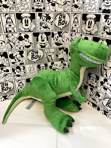 Rex pelouches toy - rex, pixar