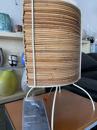Lampada tavolo bambu di - lampada,