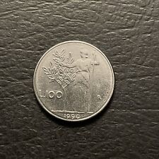 100 Lire 1990 (piccole) Moneta