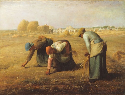 Dipinto olio gleaners - olio, i