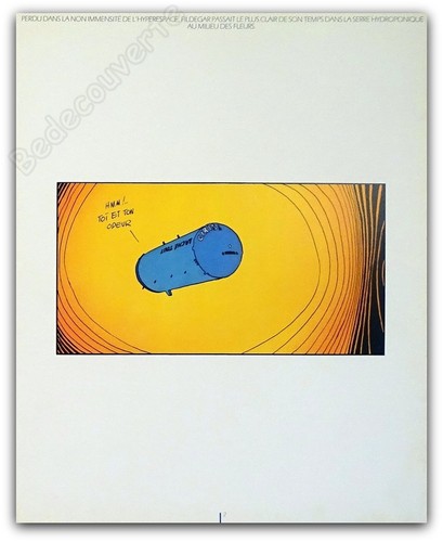 Affiche moebius tueur monde - affiche, de