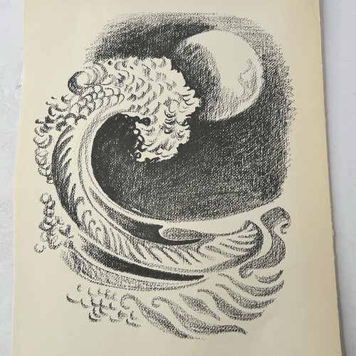 Stampa grafica astratta - , e