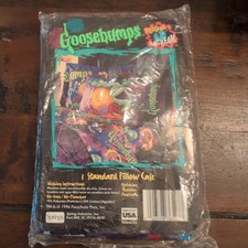 Federa standard vintage NOS - 1996 pelle d'oca - leggere mamma pattinatore è un urlo