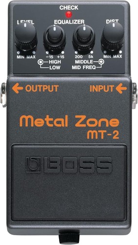 Pedale effetti boss metal zone - pedale,