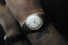 Lip Ultrarare Himalaya Dato R23 G Placcato Oro 200 Micron (1960) Vintage Watch