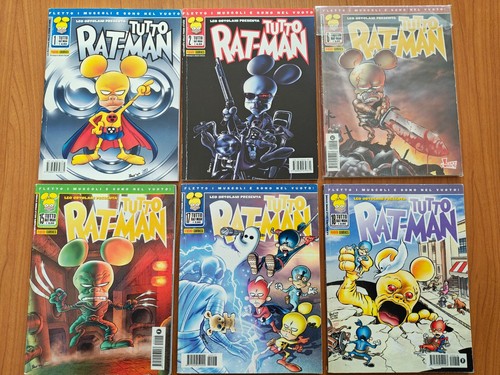 Lotto fumetti tutto rat man - lotto,