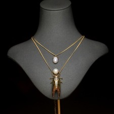 Collana 2 Ciondolo & Spilla